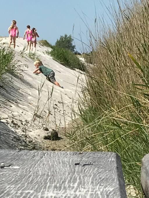 Strandvakantiehuisje! 보쿰 외부 사진