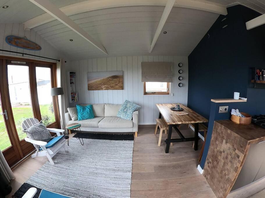 Strandvakantiehuisje! 보쿰 외부 사진