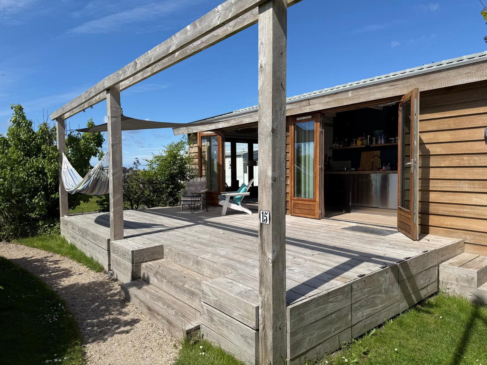 Strandvakantiehuisje! 보쿰 외부 사진