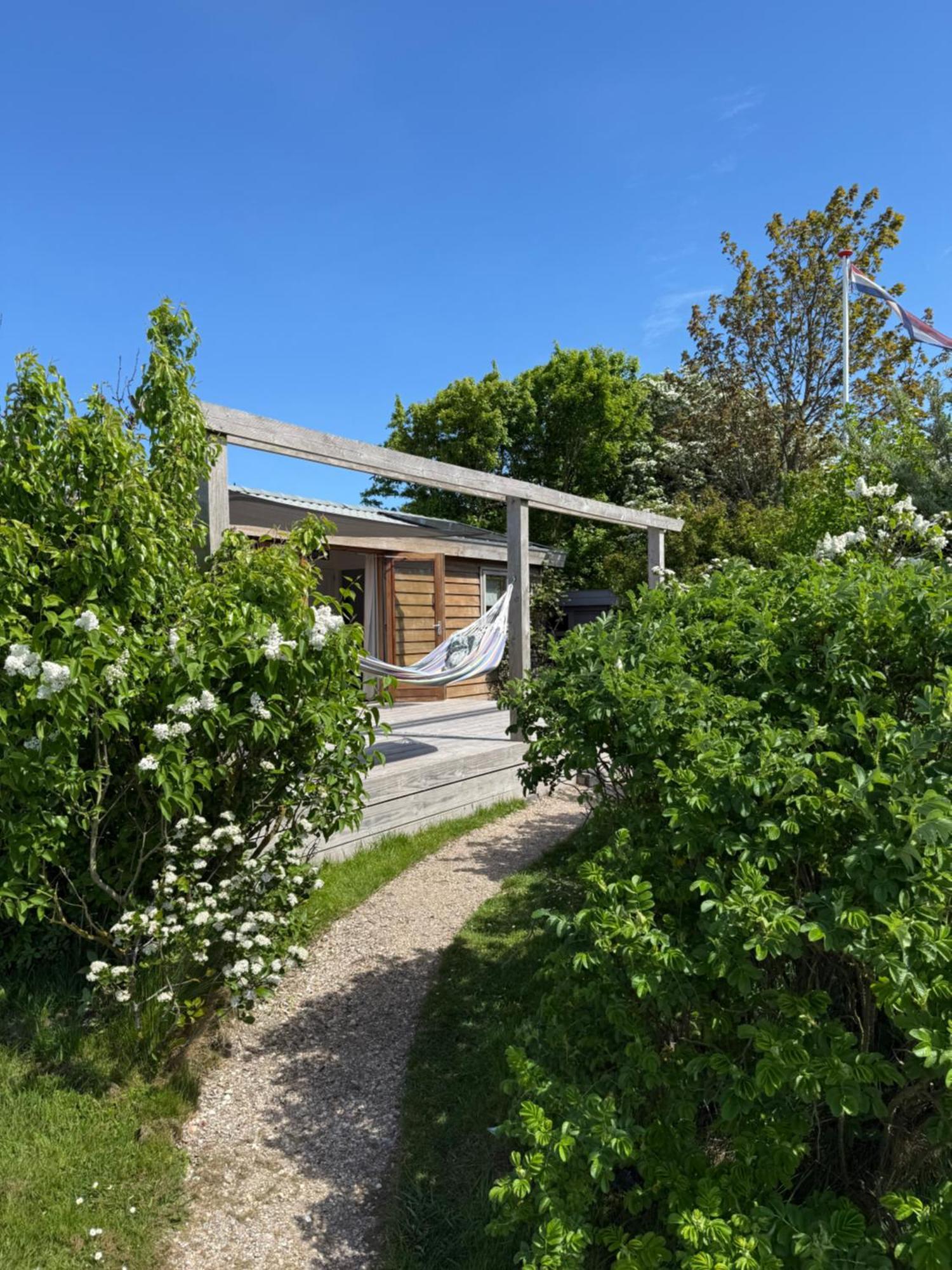 Strandvakantiehuisje! 보쿰 외부 사진